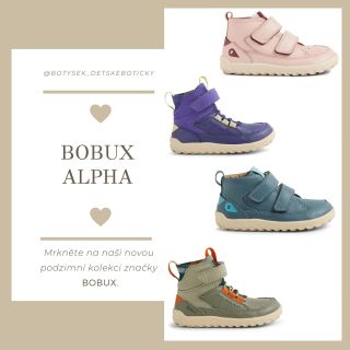 BOBUX BAREFOOT ALPHA ▫️kotníčkové, extra lehké a měkké boty ▫️svršek z měkké prémiové kůže ▫️kožená podšívka ▫️anatomický...